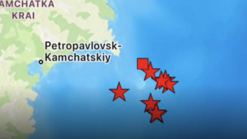 Предупреждение за цунами след два труса от 6,7 и 7,4 край полуостров Камчатка