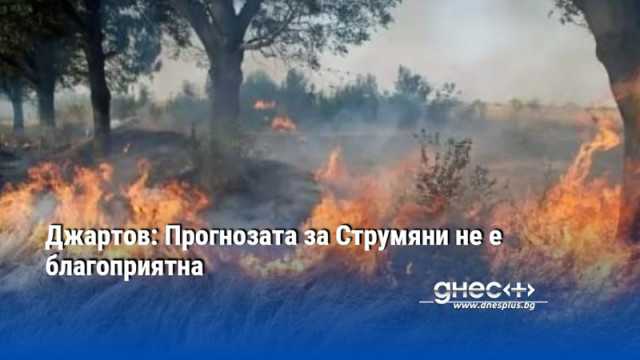 Джартов: Прогнозата за Струмяни не е благоприятна