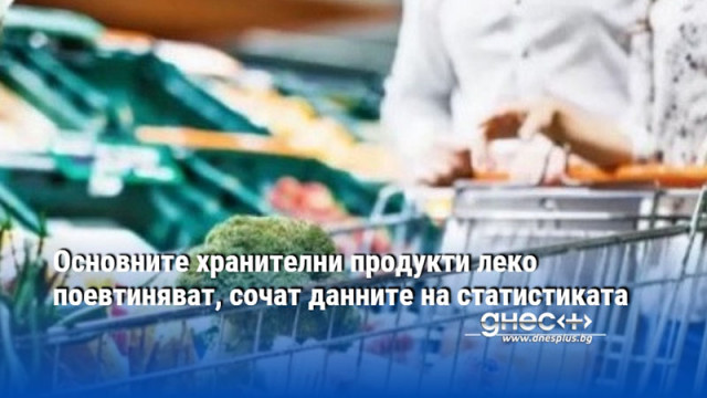 Основните хранителни продукти леко поевтиняват, сочат данните на статистиката