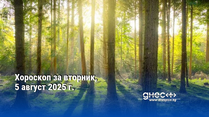 Хороскоп за вторник, 5 август 2025 г.