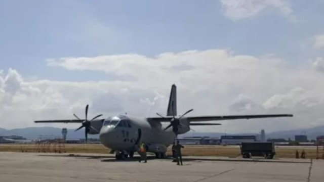 Военният "Спартан" транспортира 2-годишно дете по спешност от Бургас до София