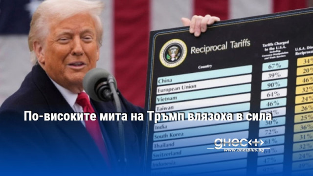 По-високите мита на Тръмп влязоха в сила