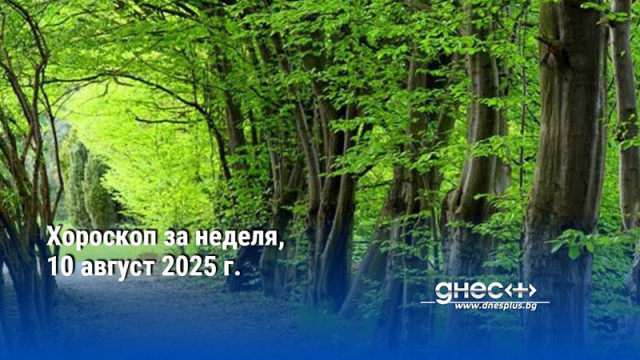 Хороскоп за неделя, 10 август 2025 г.