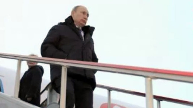 На път за Аляска Путин посети Магадан (ВИДЕО)