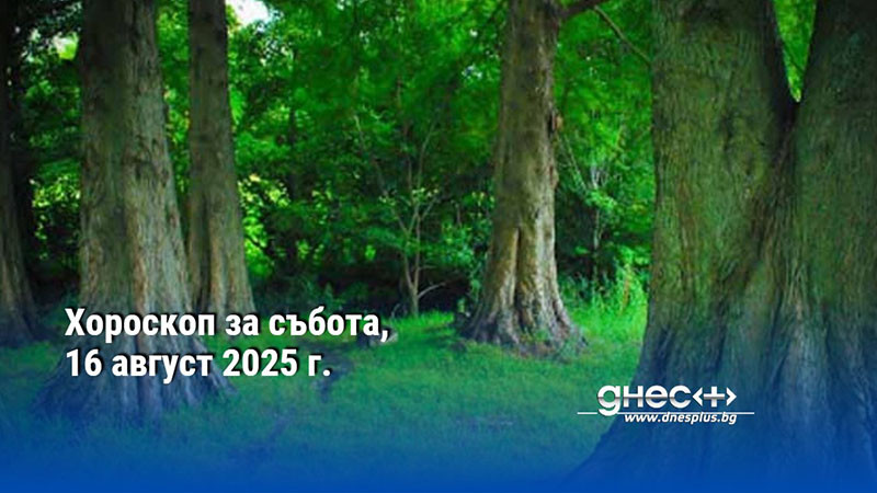 Хороскоп за събота, 16 август 2025 г.