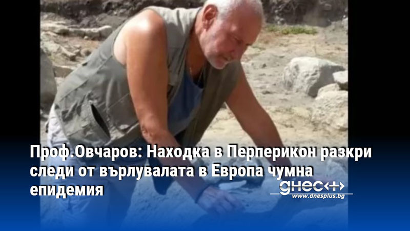 Проф.Овчаров: Находка в Перперикон разкри следи от върлувалата в Европа чумна епидемия
