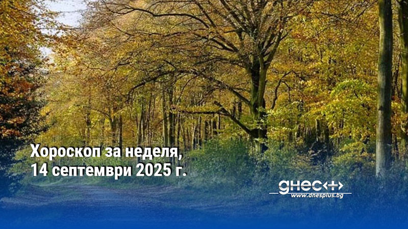 Хороскоп за неделя, 14 септември 2025 г.