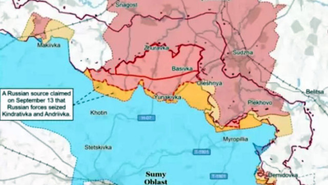 ISW: Руснаците атакуват по цялата линия на фронта, използвайки FPV-дронове и авиационни бомби
