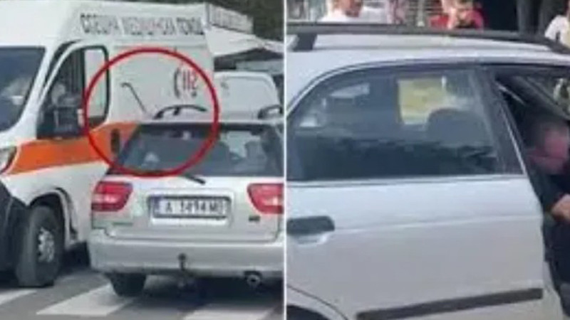 Пиян мъж извади пистолет срещу линейки на Бърза помощ в Бургас