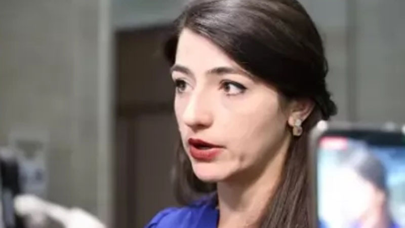 Лена Бориславова,ПП-ДБ: От 05.40 ч. сме на паркинга на парламента и ще останем там до края на вота