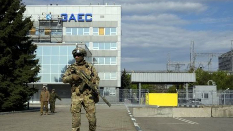 Москва: Най-малко три украински дрона са атакували Запорожката АЕЦ