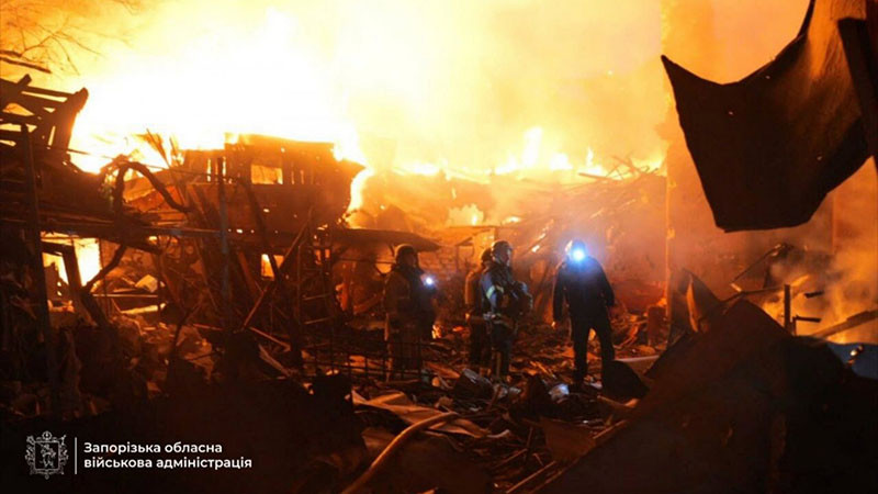 Украйна и Русия си размениха удари с дронове срещу Кримският полуостров и Запорожие