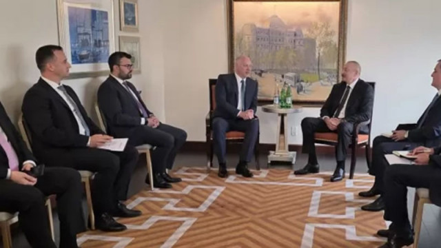 Диверсификацията на енергийните източници – във фокуса на разговор в Ню Йорк с Илхам Алиев