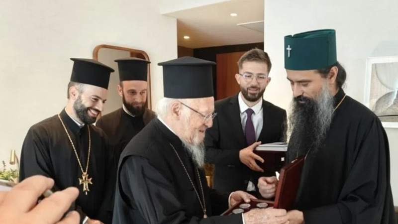 Българският патриарх Даниил се срещна с Вселенския патриарх Вартоломей