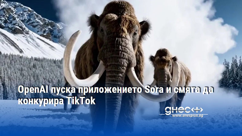 OpenAI пуска приложението Sora и смята да конкурира TikTok