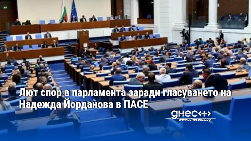 Лют спор в парламента заради гласуването на Надежда Йорданова в ПАСЕ
