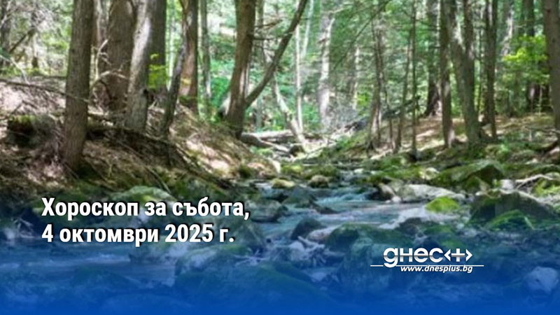 Хороскоп за събота, 4 октомври 2025 г.