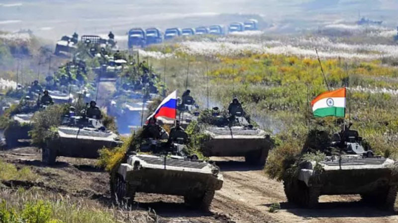 Русия и Индия започнаха съвместни военни учения в Раджастан