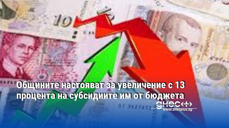 Общините настояват за увеличение с 13 процента на субсидиите им от бюджета