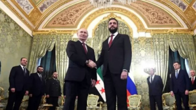 Сирийският лидер Ахмед Шараа потвърди пред Путин спазването на споразуменията с Русия