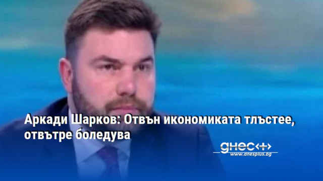 Аркади Шарков: Отвън икономиката тлъстее, отвътре боледува