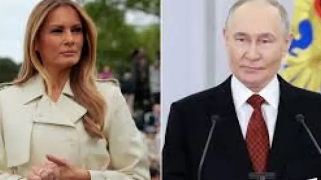 Путин помолил Тръмп да предаде най-добри пожелания на съпругата си Мелания