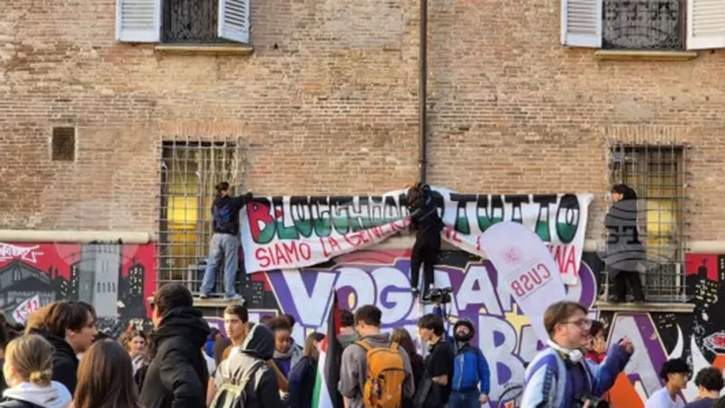 В Болоня протестират срещу високите цени на жилищата и наемите