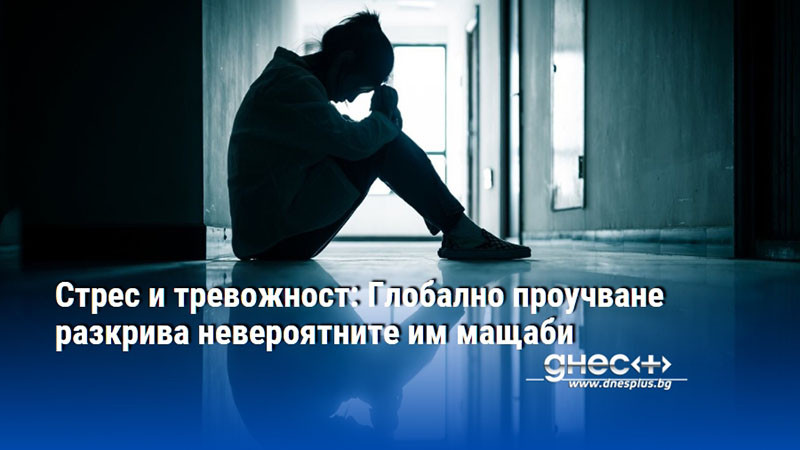Стрес и тревожност: Глобално проучване разкрива невероятните им мащаби