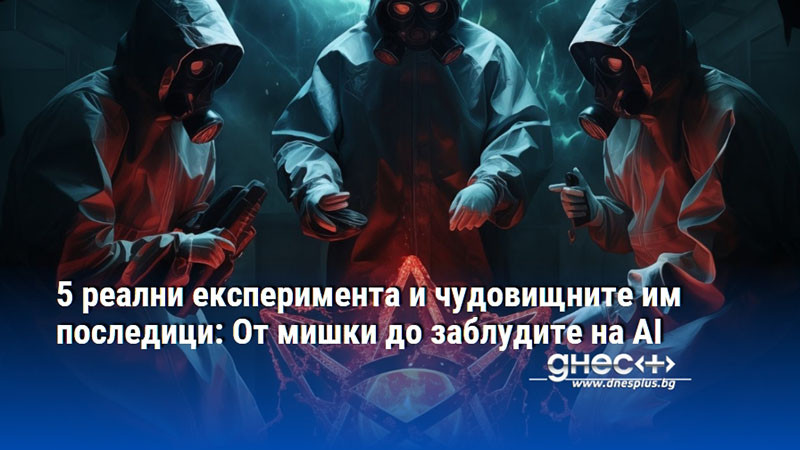 5 реални експеримента и чудовищните им последици: От мишки до заблудите на AI