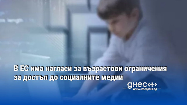 В ЕС има нагласи за възрастови ограничения за достъп до социалните медии