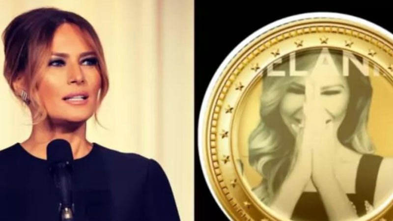 Токенът $Melania, на името на първата дама на САЩ, е замесен в дело за криптоизмама