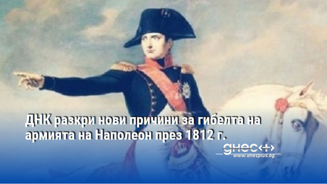 ДНК разкри нови причини за гибелта на армията на Наполеон през 1812 г.
