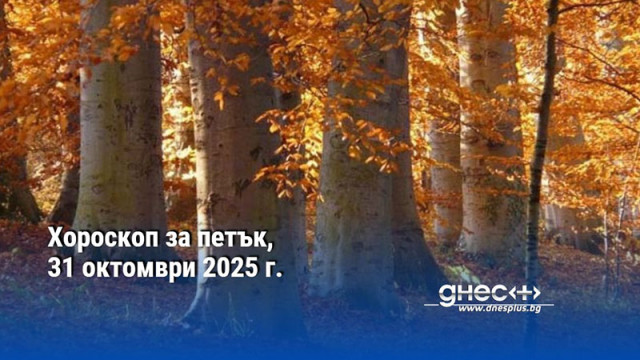 Хороскоп за петък, 31 октомври 2025 г.