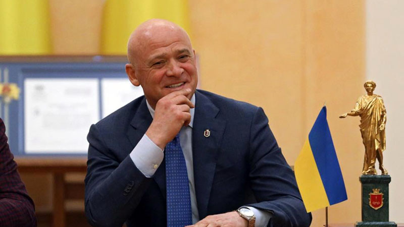 Отстраненият кмет на Одеса Труханов е поставен под домашен арест