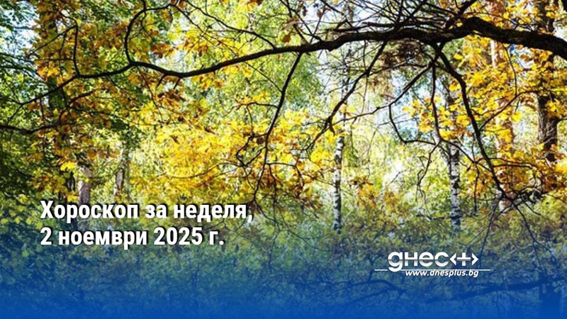Хороскоп за неделя, 2 ноември 2025 г.