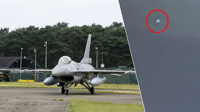 Засякоха големи дронове над въздушна база на НАТО в Белгия