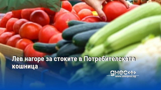 Лев нагоре за стоките в Потребителската кошница