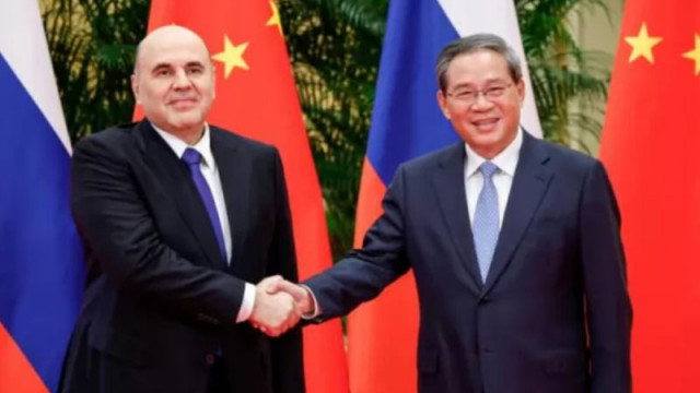 Мишустин пристигна в Пекин, където ще се срещне със Си Дзинпин