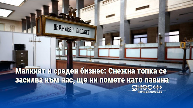 Малкият и среден бизнес: Снежна топка се засилва към нас, ще ни помете като лавина