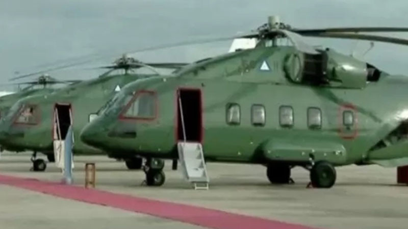 Новият руски хеликоптер Ми-38Т дебютира на международния пазар - в армията на Мианмар