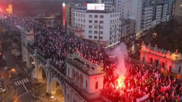 ПАП: Във Варшава се проведе Марш на независимостта с участието на водещи политически фигури