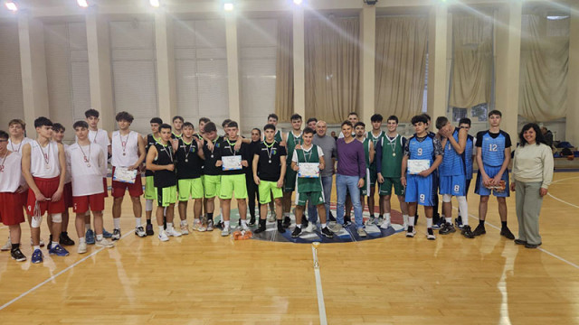 Излъчиха първите шампиони по баскетбол в Общинските ученически игри 2025/2026