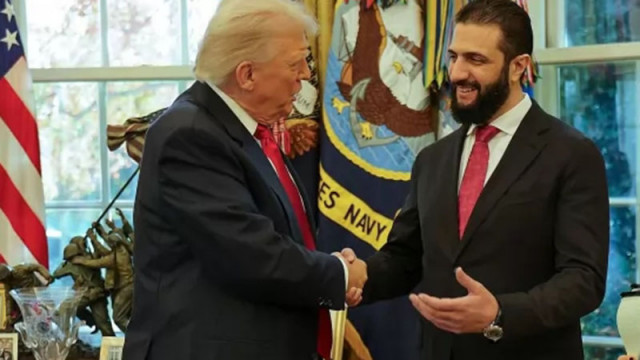 Тръмп взриви социалните мрежи с въпрос към ал-Шараа: Колко жени имаш?