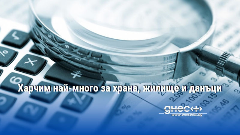 Харчим най-много за храна, жилище и данъци