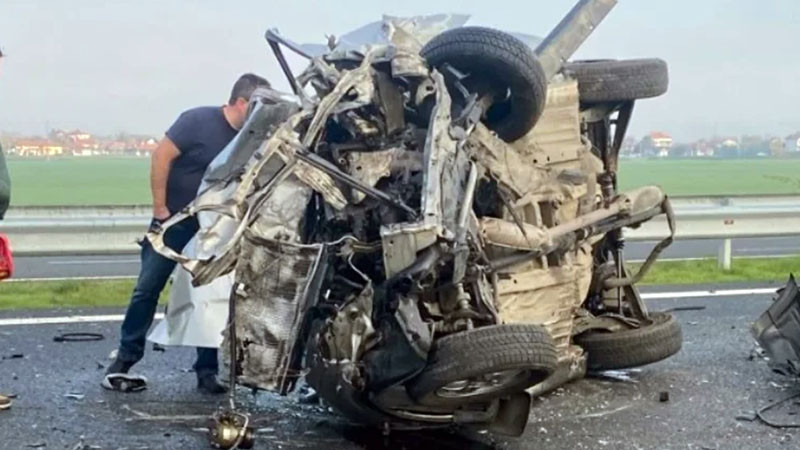 Тежка катастрофа затвори магистралата към Бургас, има загинали