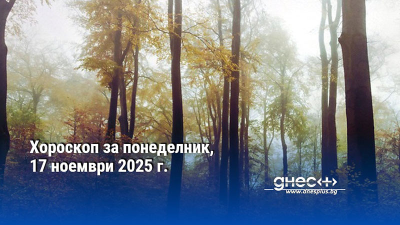 Хороскоп за понеделник, 17 ноември 2025 г.