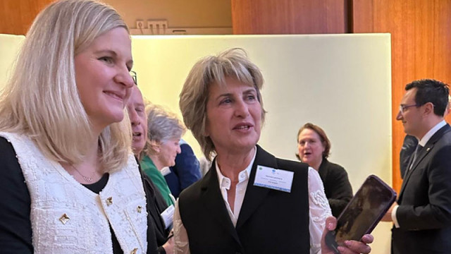 Председателят на БОК Весела Лечева участва в среща в Европейската