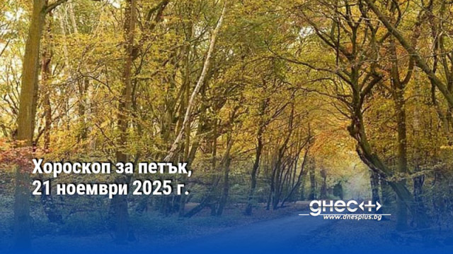 Хороскоп за петък, 21 ноември 2025 г.