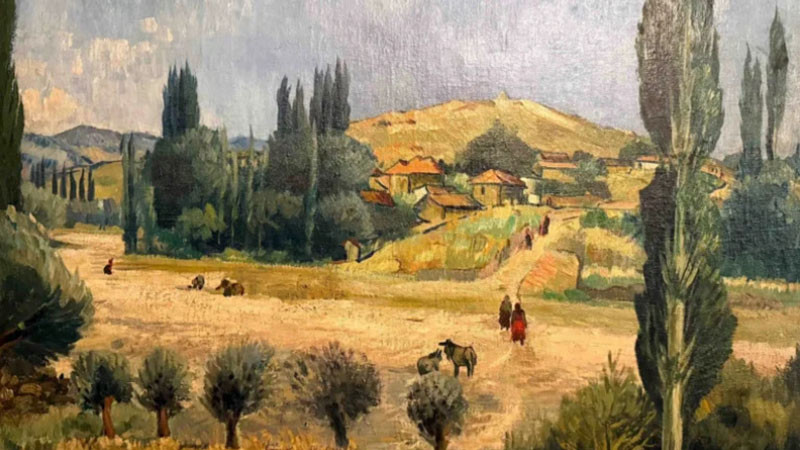 „Пейзаж“ на Златю Бояджиев се превърна в най-скъпо продадената картина на търг в България