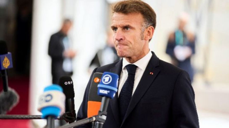 Еманюел Макрон: Единствената червена линия в мирния план за Украйна е Русия